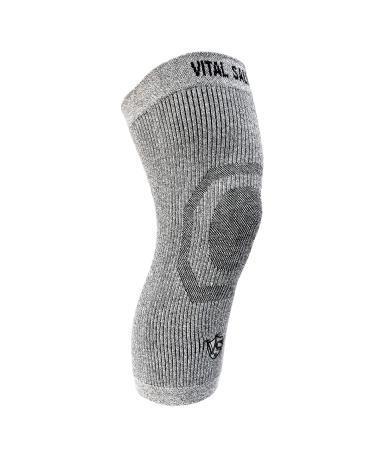 Vital Salveo-Compression Recovery Knee Sleeve/brace C3-COMFORT  Pain Relief  Protects Joint - Ideal for Sports and Daily Wear (Large) Large (Pack of 1)