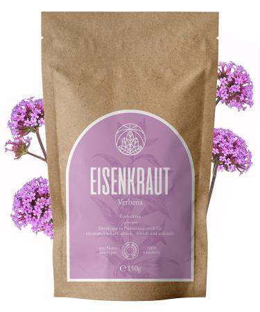 Ironkraut Tea Monte Nativo (150 g) - Verbena Gently dried - iron herb dried at all times - 100% pure and of course - as herbal tea or tea gift - fruit tea - icinea 150 g (1 Pack)