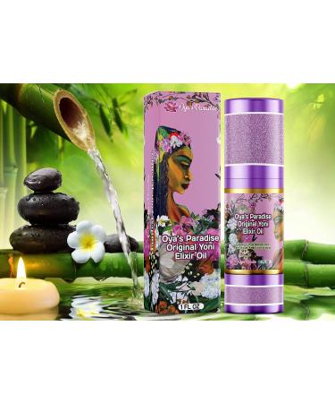 Oya's Paradise Original Yoni Elixir Oil - All-Natural Feminine Moisturizer for Healing, Toning, and Balancing Your Sacred Place - Buy Online on GoSupps.com