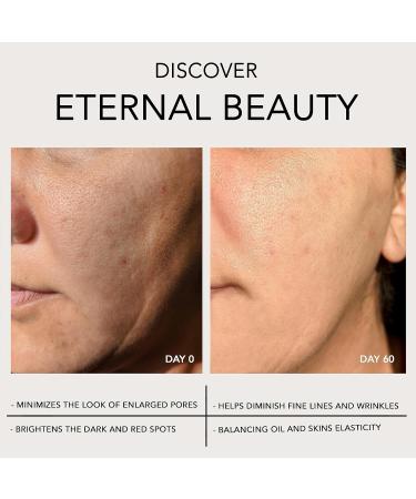 Anti Aging Serum with Niacinamide & Hyaluronic Acid - Brightens Plumps & Reduces Pores | Eternal Beauty 1 fl. oz - Buy Online on GoSupps.com