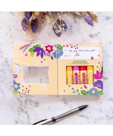 Burts Bees Beeswax Bounty Lip Balm Gift Set - 0.15 OZ | Natural Ingredients - Buy Online on GoSupps.com