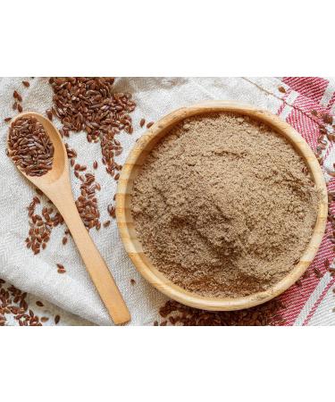 Buy Organic Linseed Protein Powder - Biokraft Natura No. 1 | 200g - Vegan Gluten-Free Raw Food Quality | Daily Fresh by BIOMOND - Buy Online on GoSupps.com