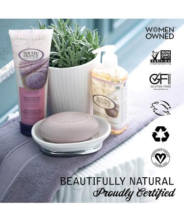 South of France Lavender Fields Hand Wash | Moisturizing Liquid Soap with Mediterranean Sea Algae | 8 oz Pump Bottle 3 Pack - 24 fl oz Total - Buy Online on GoSupps.com