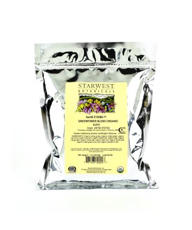 Starwest Botanicals Organic Greenpower Blend 1 lb (453.6 g)