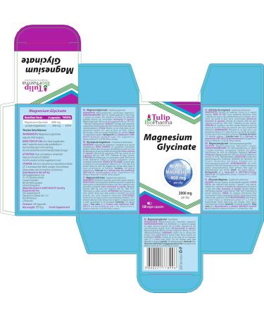 Hepatica Magnesium Glycinate 2000mg per serving 120 Capsules Certificate of Analysis from AGROLAB Germany pure no fillers or excipients - Buy Online on GoSupps.com