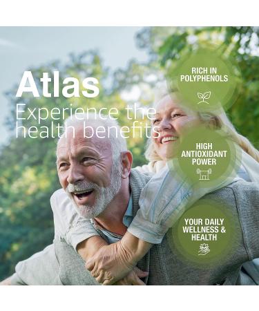 Atlas 3 LT Organic Cold Press Extra Virgin Olive Oil from Morocco | Rich in Polyphenols | Family Farm Harvested | Trusted by Michelin Star Chefs | 101 Fl Oz - Buy Online on GoSupps.com