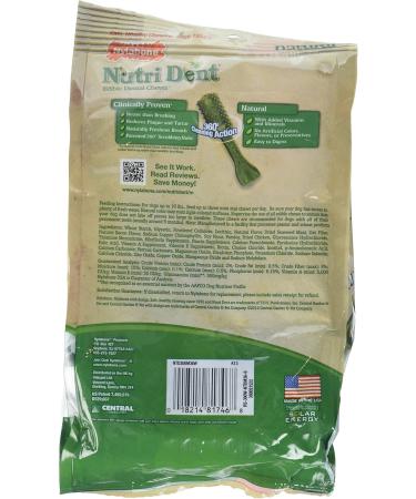 Nylabone Nutri Dent Mini Dental Chews- 36 Count 6.3 Oz (2 Pack) - Buy Online on GoSupps.com