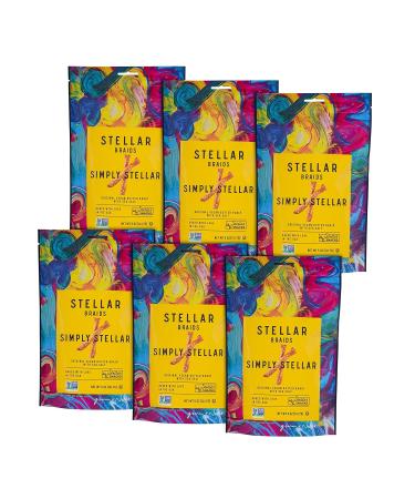 Stellar Pretzel Braids 5oz (Pack of 6) - Vegan Butter Pretzels Non-GMO Woman-Owned by Stellar Snacks - Buy Online on GoSupps.com
