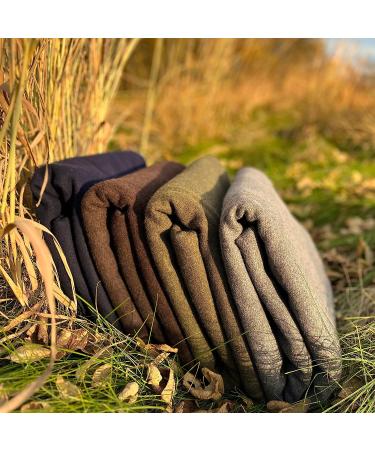 EKTOS 90% Wool Blanket 66 x 90 - Military Surplus Camping Blanket in Grey - Buy Online on GoSupps.com