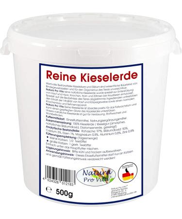 Natura Pro Vita Pebble Earth - Natural Silicon Cure & Silica for Cats | Pure Feed Additive for Skin Fur Claws Bones & Digestion | 500g - Buy Online on GoSupps.com