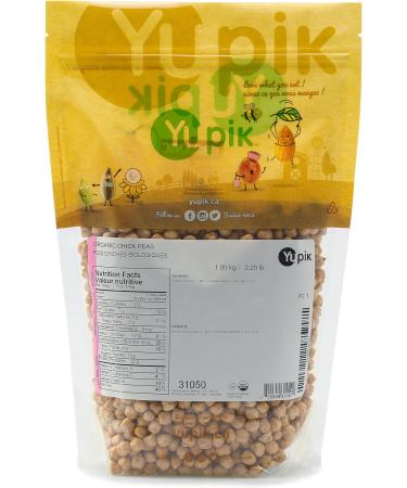 Yupik Organic Chickpeas 1kg 6 Count - Buy Online on GoSupps.com