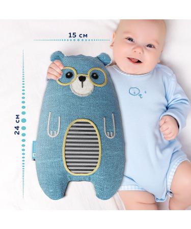 ECO Baby Colic and Gas Relief - ReHEATIE Heated Tummy Toy for Newborns | Soothing Warmth Baby Heating Pad | Relieve Gas, Colic & Upset Stomach | Fussy Infants Leo Super Star - Buy Online on GoSupps.com