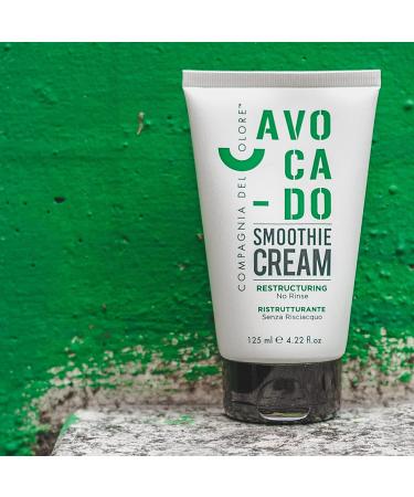  Compagnia Del Colore Compagnia del Colore - Avo Ca-Do Smoothie Cream - Leave-in avocado hair cream with repairing and protective action on damaged hair - Hair products - 125 ml - Buy Online on GoSupps.com