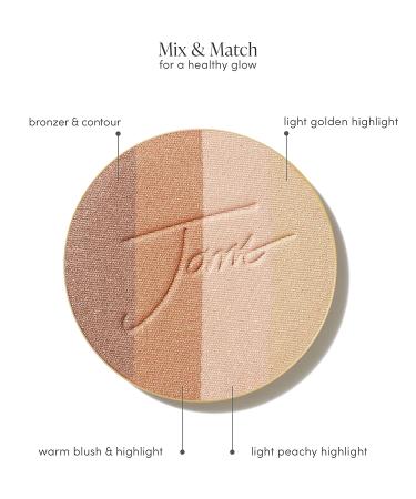 jane iredale Bronzer Refill Moonglow - Natural Glow for Radiant Skin - Buy Online on GoSupps.com