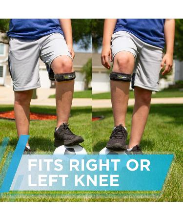 Kids Knee Band for Osgood Schlatter & Patella Tendonitis | Youth Sports Brace with Pad - Small - Buy Online on GoSupps.com