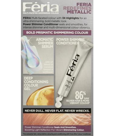 Shop L'Oreal Feria 822 Medium Iridescent Blonde - Multi-Faceted Shimmering Color - Buy Online on GoSupps.com