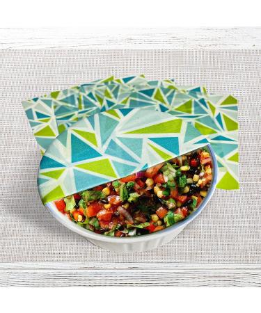 ZENDX Beeswax Wrap Assorted 10 Pack - Eco-Friendly Reusable Food Wrap (5S 3M 2L) - Plastic & Silicone Free Beeswax Wraps for Food Storage - Buy Online on GoSupps.com
