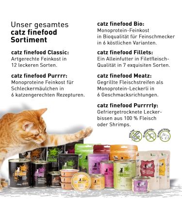Catz Finefood Purrr Lamb Monoprotein Wet Cat Food | 70% Meat Content | 16 x 85g | Nutritional Formula for Cats - Buy Online on GoSupps.com