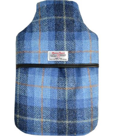 Vagabond Bags Harris Hot Water Bottle Tweed Check 2 l