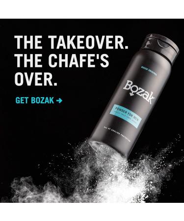 Bozak Cooling Body and Powder for Men Talc Free - Jock Itch Defense - Deodorant Stops Chafing  Absorbs Sweat  and Keeps Skin Dry - with Menthol (4 oz.) – 2 Pack - Buy Online on GoSupps.com
