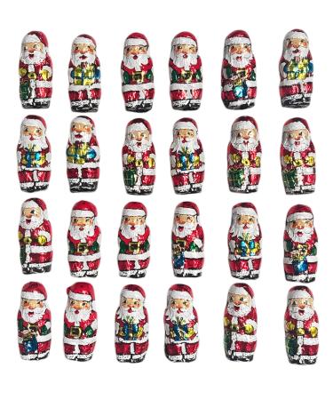 Decoration Noel Interieur Maison 24 P res No l en Chocolat 170g en emballage individuel