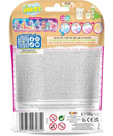 Inkee Unicorn Bathing Bomb 100g | Fun Surprise for Kids | Pop Corn Fragrance | Unicorn & Hippo Bundle - Buy Online on GoSupps.com
