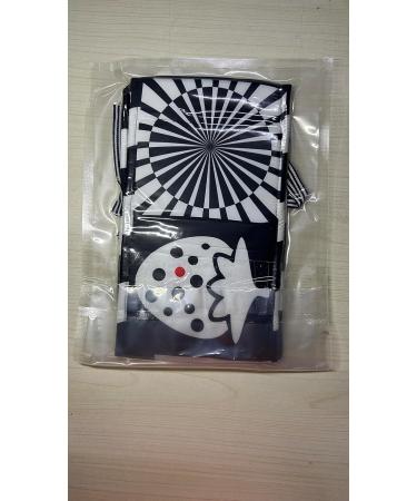 YOGINGO Black and White High Contrast Sensory Toys for Babies | Engaging Baby Mirror | International Shipping - Buy Online on GoSupps.com