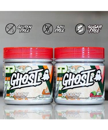 GHOST Joint Supplement Orange Cream (30 Servings) - Daily Joint Maintenance Supplement for Men & Women - Glucosamine HCL Chondroitin Sulfate & Curcumin - Cartilage Bones & Joint Support - Buy Online on GoSupps.com