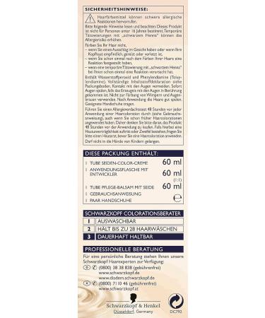 SCHWARZKOPF DIADEM Silk Color Cream 718 Hazelnut - Pack of 3 (3 x 180 ml) | Long-Lasting Hair Color & Shine International Shipping Available - Buy Online on GoSupps.com