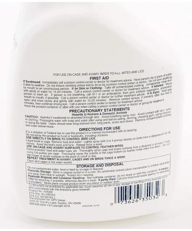 Scalex Mite & Lice Spray for Birds - 32 Oz | Effective Bird Lice Treatment - Buy Online on GoSupps.com