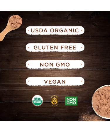 Milliard Organic Cacao Powder - Non-GMO, Gluten Free - 5lb Pack - Buy Online on GoSupps.com