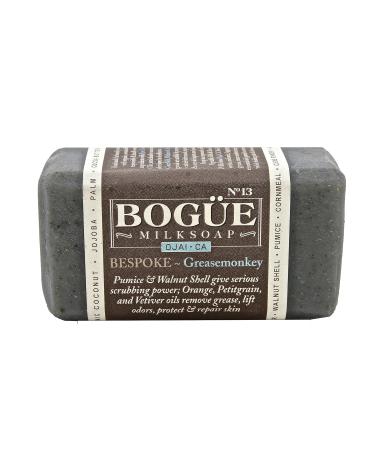 BOGUE Goat Milk Soap Gift Set - BESPOKE N 13 GreaseMonkey X2 - Exfoliating Soap Bars with Orange, Petigrain & Vetiver Oils - Sisal Nail Scrubber & Tray - Ideal for Removing Grease, Smells, and Healing Cuts - Buy Online on GoSupps.com
