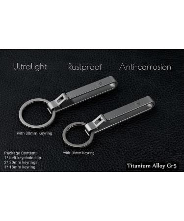 Bang Ti H6 Titanium Quick Release Keychain Clip Multi-Tool with Keyrings Kit - Buy Online on GoSupps.com