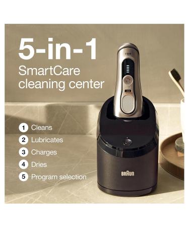 Buy Braun Series 9 Pro 9487cc Electric Razor for Men - Wet & Dry Rechargeable Shaver with Clean & Charge Station | International Shipping - Buy Online on GoSupps.com