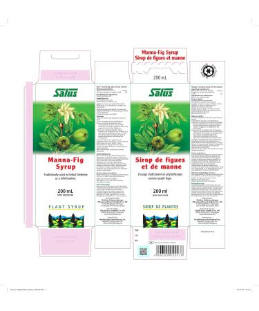 Salus Manna-Fig Syrup | Herbal Laxative for Occasional Constipation Relief | Softens Stool and Promotes Natural Detox and Colon Cleanse | Vegan - Buy Online on GoSupps.com