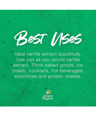 Simply Organic Madagascar Vanilla Non-Alcoholic Flavoring - 2 fl oz (59 ml) | Farm Grown - Buy Online on GoSupps.com