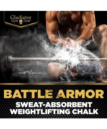 400g Refillable Gym Chalk Ball for Weightlifting & Climbing | 14oz Magnesium Carbonate Powder for Dry Hands & Pole Grip - Buy Online on GoSupps.com