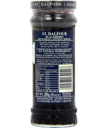 St Dalfour Blackberry Fruit Spread 284g (Pack of 6) - Buy Online on GoSupps.com