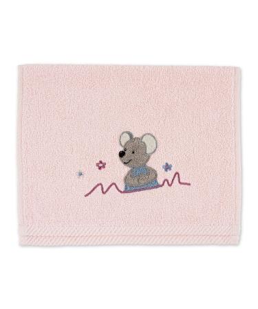 Sterntaler children's towel Mouse Mabel age: from 0 months 50 x 30 cm pale pink 50x30 cm (1 pack) Mabel 2020