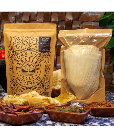 Hojas Para Tamal Grande - Bonaterra Valley Premium Large Corn Husk 150g (5.3oz) - Buy Online on GoSupps.com