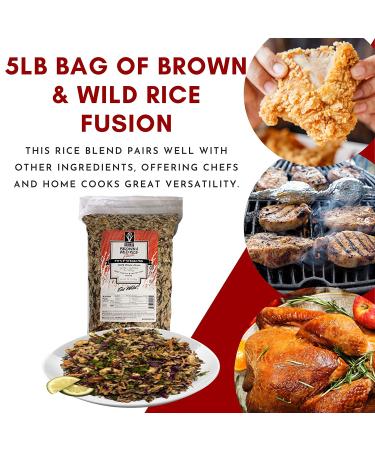 Goose Valley Brown & Wild Rice Fusion 5 lb - Premium 2.27 kg Pack of 1 - Buy Online on GoSupps.com