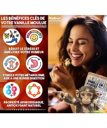 Biodune Riviera Nab r 40 g vanilla powder from Uganda premium not exhausted unsweetened 100 natural pastry dessert drink - Buy Online on GoSupps.com