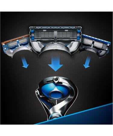 Buy Discontinued Gillette Fusion ProShield Chill Razor Blades for Men - 4 Pack | International Shipping Available - Buy Online on GoSupps.com