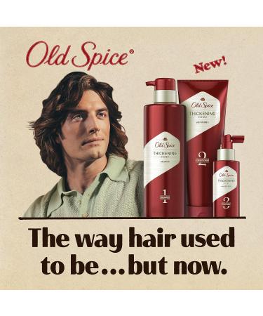 Old Spice Men's Hair Thickening Conditioner with Vitamin C - 10.9 Fl Oz - Buy Online on GoSupps.com