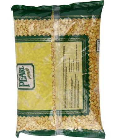 Organic White Pearl Yellow Split Peas - 2 kg | Premium Quality Beans for Cooking & Soups - Buy Online on GoSupps.com