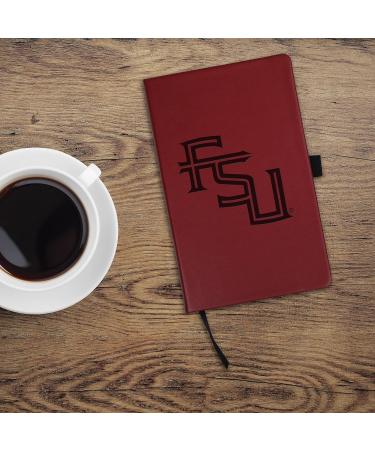 NCAA Florida State Seminoles Laser-Engraved Color Notepad 5.25 x 8.25 - Team Color - Buy Online on GoSupps.com
