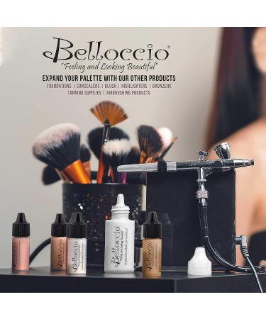 Half Ounce Bottle of Peachy Keen Blush (BB101) - Belloccio's Professional Flawless Airbrush Makeup - Buy Online on GoSupps.com