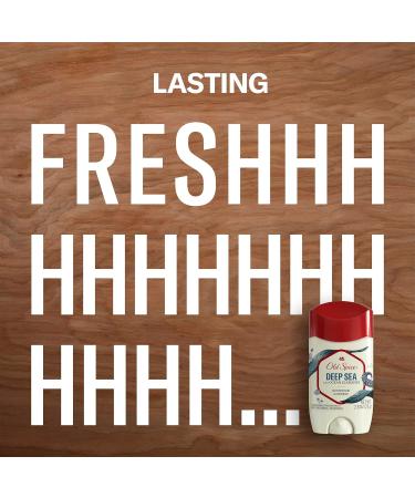 Old Spice Men's Antiperspirant & Deodorant Deep Sea with Ocean Elements 3.4oz (Pack of 3) Deep Sea 3.4 Ounce (Pack of 3) - Buy Online on GoSupps.com