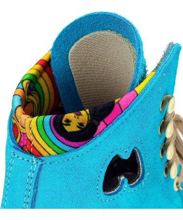 Moxi Skates Malibu Barbie Limited Edition - True Blue Size 8 - Womens Fun Quad Roller Skate - Buy Online on GoSupps.com