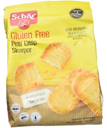 Sharp Petit Crisp Gluten Free Swedish Toasted Buns 150 g - Pack of 3